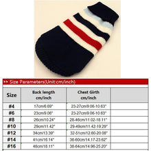 Load image into Gallery viewer, Cartoon Puppy Dog Sweater Winter Warm Clothing for Small Dogs Christmas Costume Chihuahua Coat Knitting Crochet Cloth Jersey
