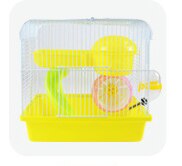 Load image into Gallery viewer, Little Hamster Cage Don&#39;t Hamster Cage Villa Supplies Full Set of Small Nest Gold Bear Oversized Basic Cage Deluxe Set

